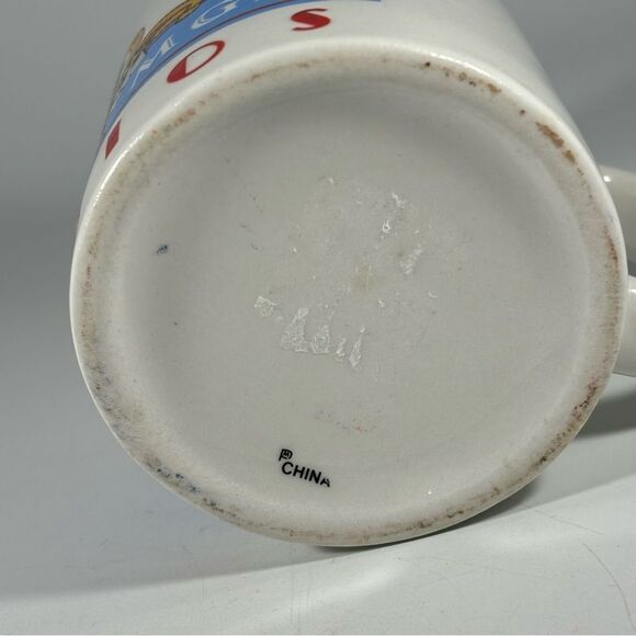 Vtg. 1987 Disney Mickey Mouse MGM Metro Goldwyn Meyer Movies Studio Coffee Mug - Picture 7 of 7